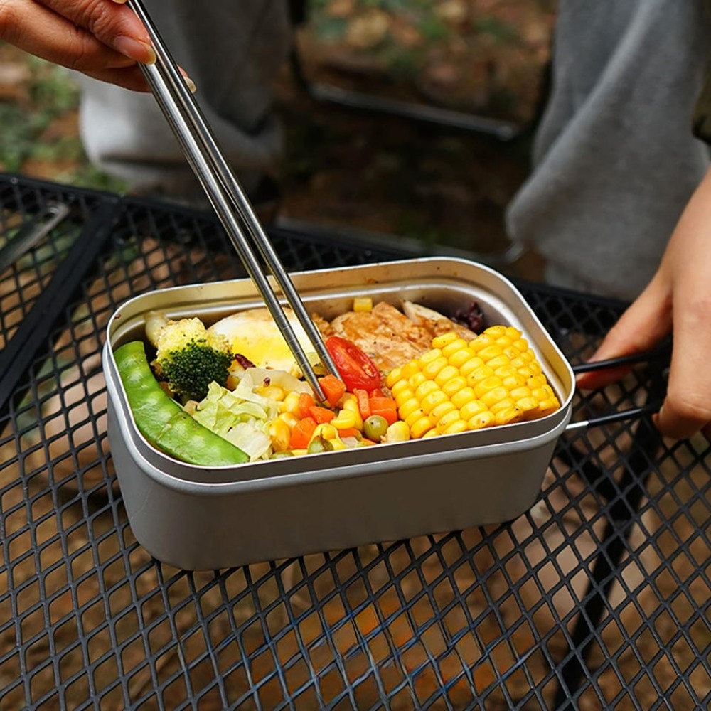 Camping Cooking Sets - Ultralekka zastawa stołowa, naczynia kempingowe, pojemniki