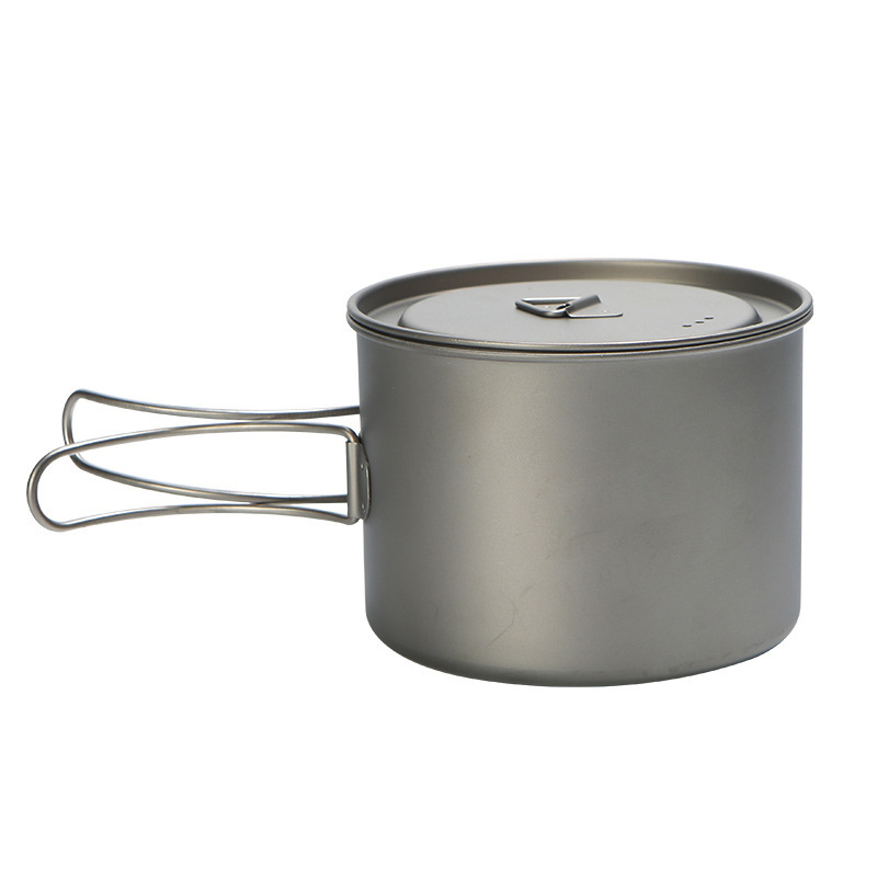 Camping Cooking System - Piknik na świeżym powietrzu Tytanowy garnek