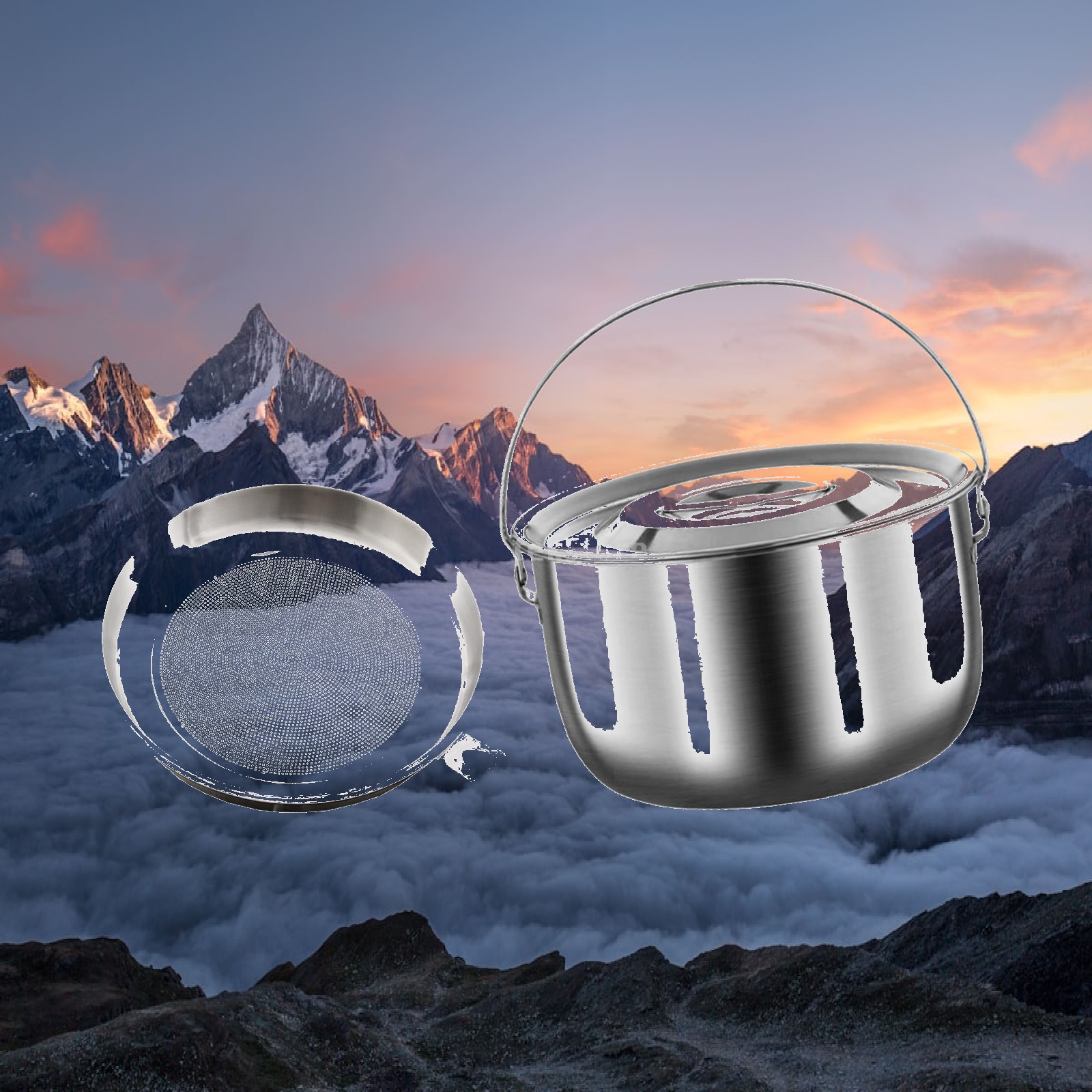 Pojemnik na olej, garnek kempi – Camping Cooking Oil Container recenzja i cena