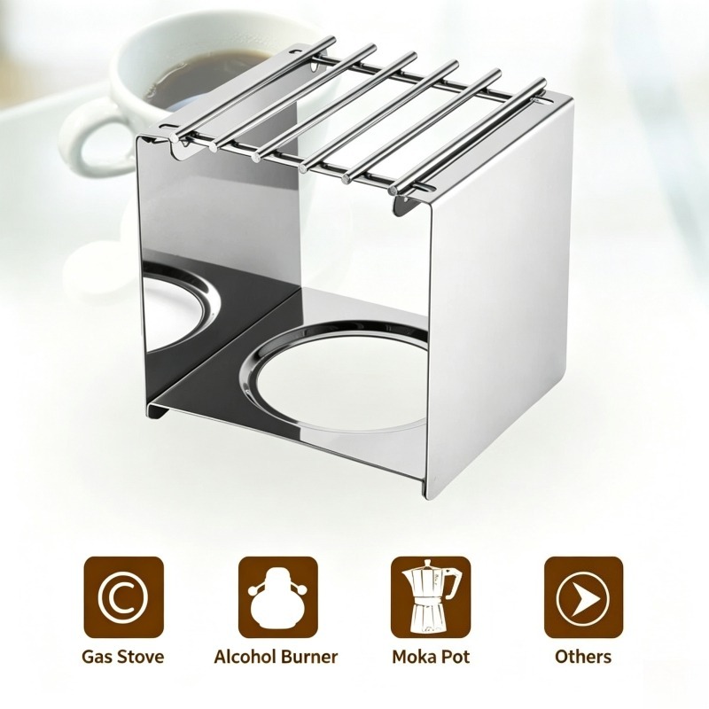 Stalowy kwadratowy stojak na k – Camping Cooking Cylinder recenzja i cena