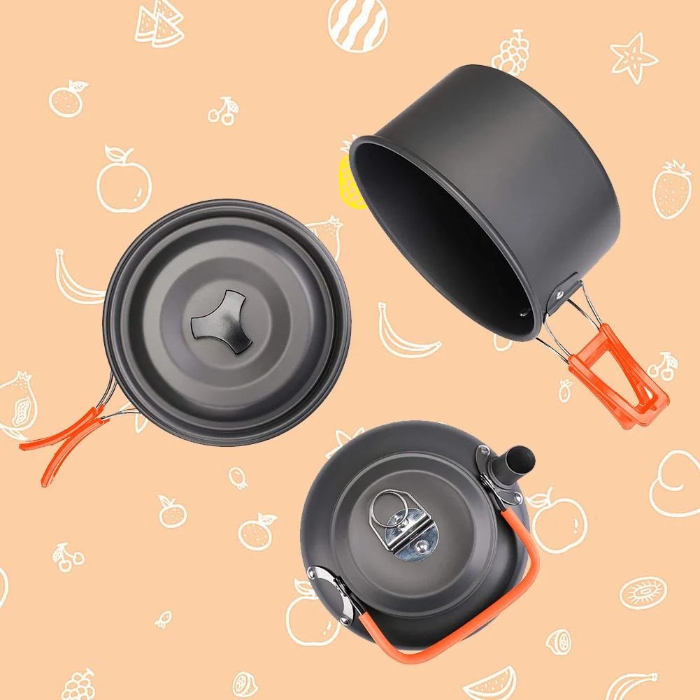 Zestaw naczyń kempingowych Cza – Camping Cooking Sets recenzja i cena